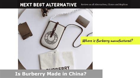 burberry production china|burberry manufacturing locations.